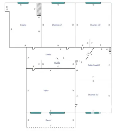 Appartement à Palaiseau (91120)