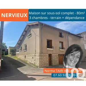 Maison de village à Nervieux (42510)