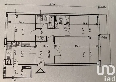 Appartement à Villebon-sur-Yvette (91140)