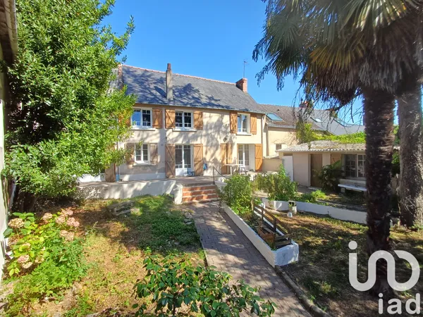 Vente maison à Vernantes (49390) : maison de village 7 pièces 190 m² — 8