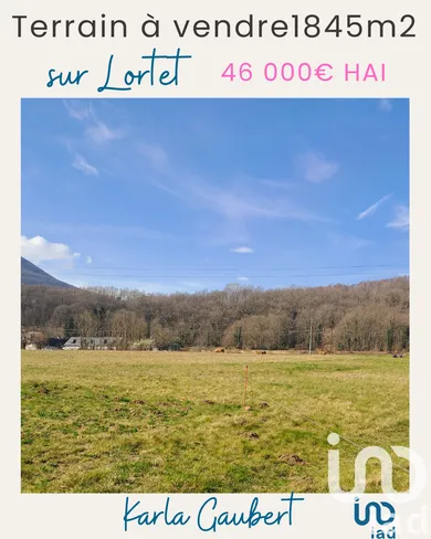 Terrain à bâtir à Lortet (65250)