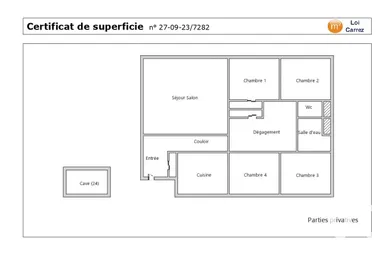 Apartment in Le Mans (72000)