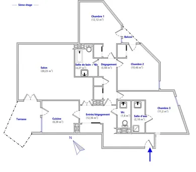 Appartement à Toulouse (31500)