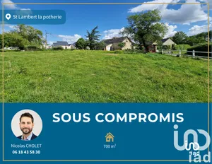 Terrain à bâtir à Saint-Lambert-la-Potherie (49070)