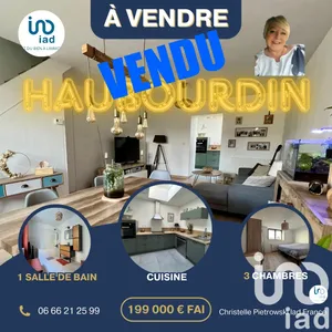 Maison de ville à Haubourdin (59320)