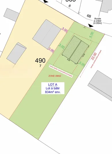 Building plot in Couëron (44220)