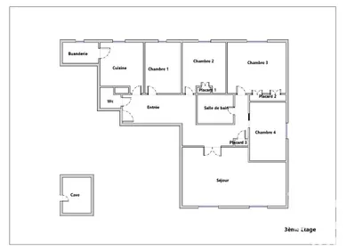 Apartment in Tours (37000)