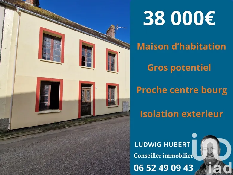 Maison 6 pièces 135 m² · à Almenêches · 135 m² · 38 000 €