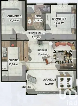 Appartement à BAIE MAHAULT (97122)