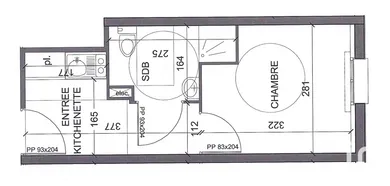 Studio in Villiers-sur-Marne (94350)