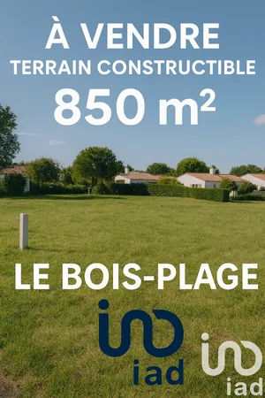 Terrain à Le Bois-Plage-en-Ré (17580)