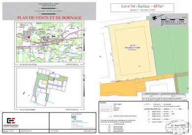 Terrain à bâtir à Hinx (40180)