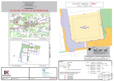 Terrain à bâtir à Hinx (40180)