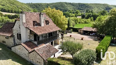 Traditional house at Balaguier-d'Olt (12260)