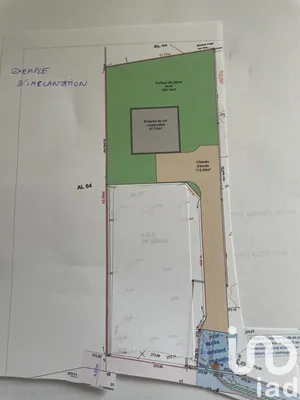 Terrain à CHAMP SUR DRAC (38560)