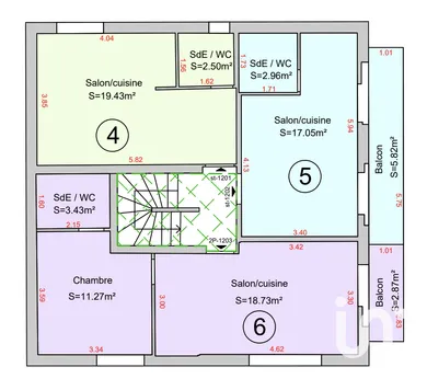 Studio à Ollainville (91340)