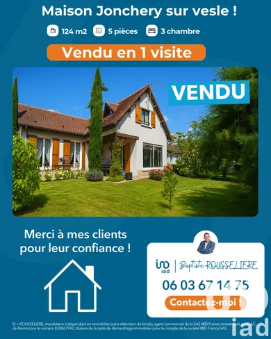 Traditional house at Jonchery-sur-Vesle (51140)