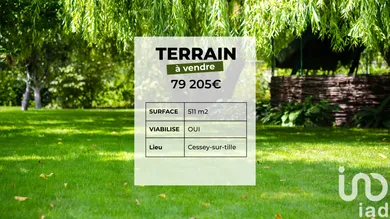 Building plot at Cessey-sur-Tille (21110)