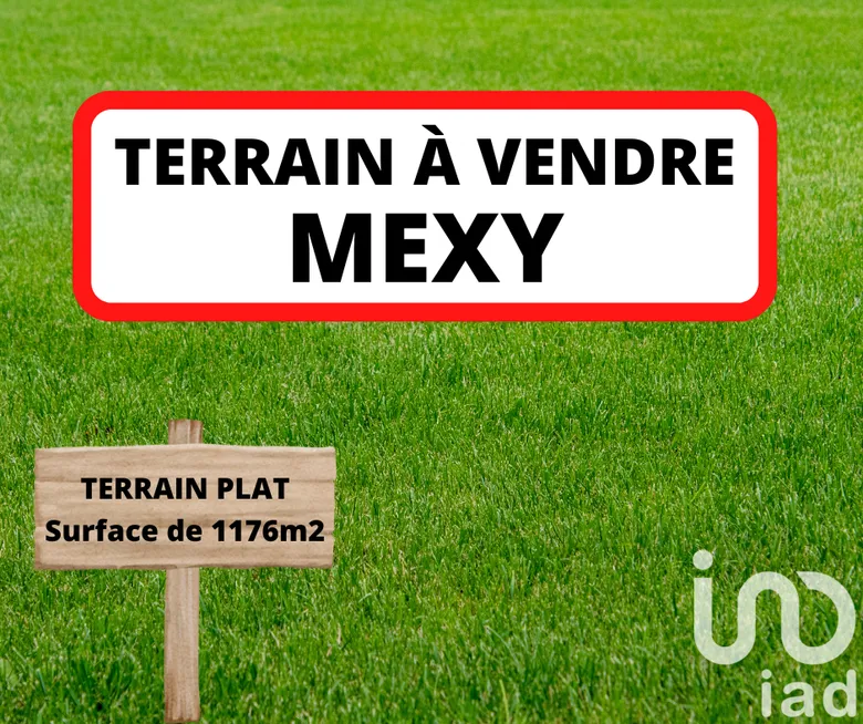 Terrain 1176 m² · à Mexy · 305 000 €