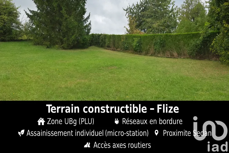 Terrain à Flize (08160) · 44 000 €