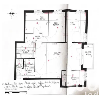 Apartment in Plaisir (78370)
