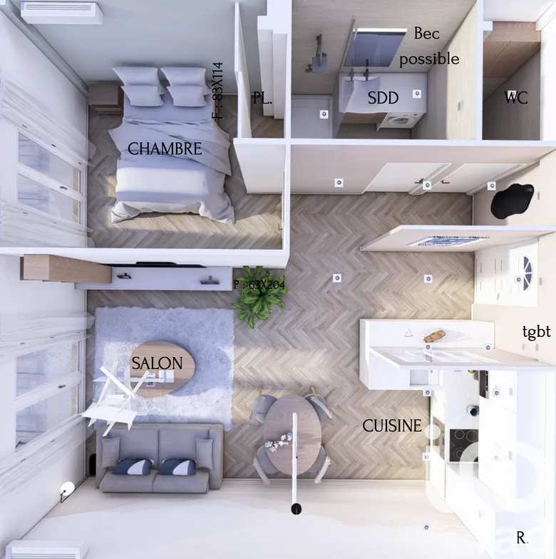 Appartement 2 pièces 44 m² · à Nice · 44 m² · 360 000 €