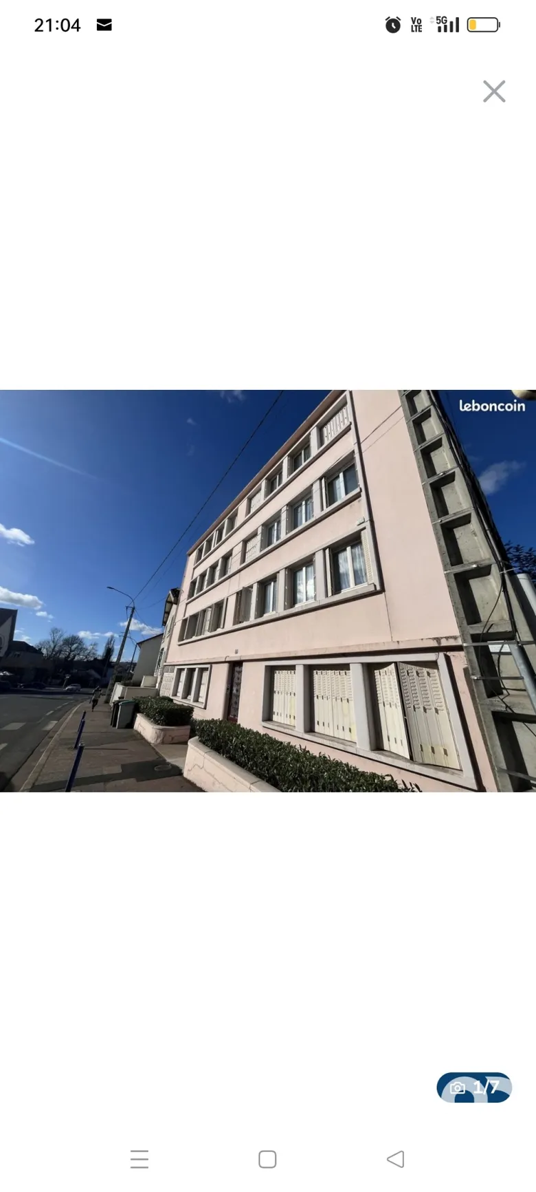 Appartement 3 pièces 59 m² · à Montluçon · 59 m² · 39 500 €