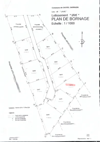 Building plot in Castel-Sarrazin (40330)