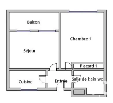 Apartment at L'Haÿ-les-Roses (94240)