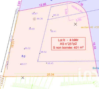 Building plot at Divonne-les-Bains (01220)