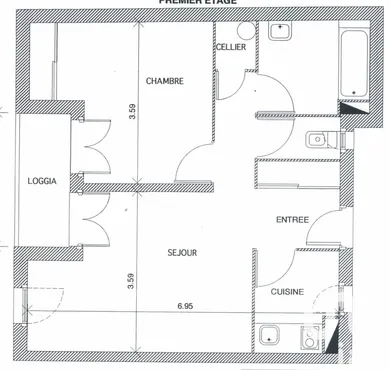 Appartement à Montpellier (34000)