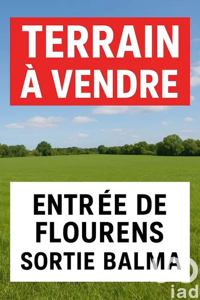 Terrain à Flourens (31130)