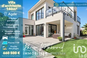 Architectural house at Agde (34300)