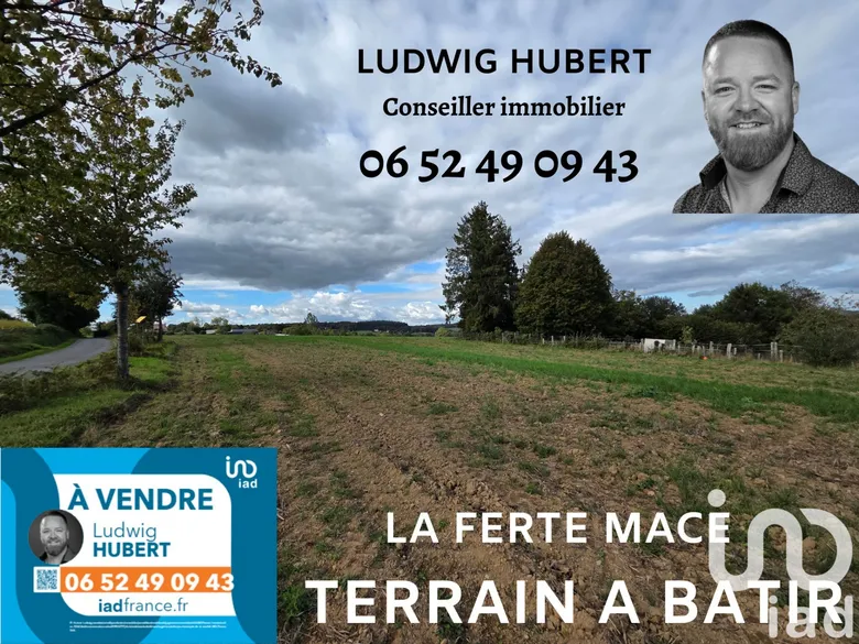 Terrain à bâtir à La Ferté Macé (61600) · 20 000 €