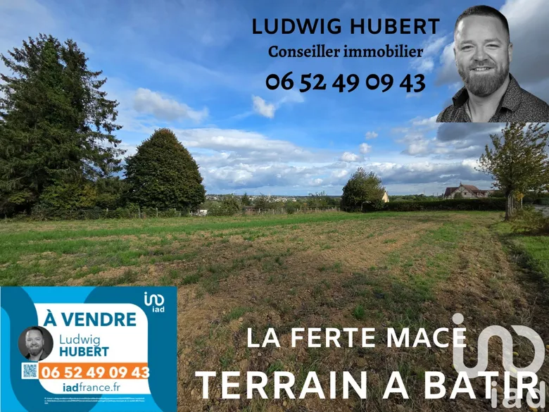 Terrain à bâtir à La Ferté Macé (61600) · 20 000 €