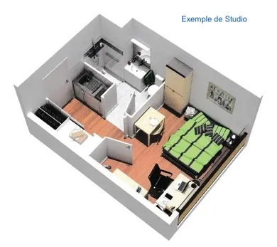 Studio in Lille (59000)