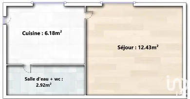 Studio à Gennevilliers (92230)