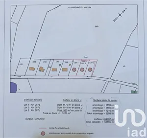 Building plot at Garnat-sur-Engièvre (03230)
