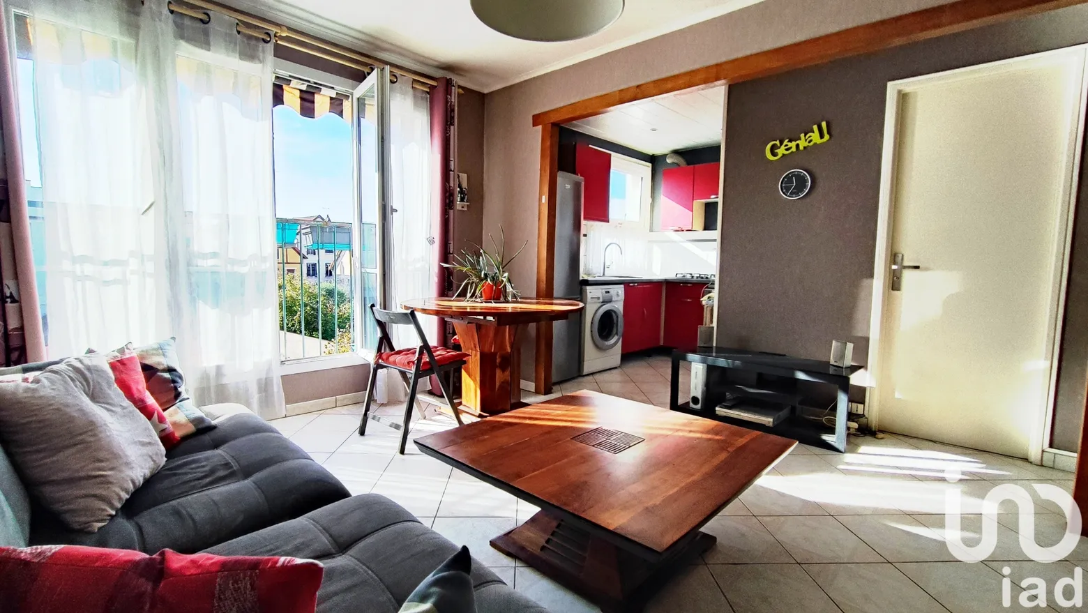 Vente appartement à Sarcelles (95200) : appartement 3 pièces 53 m² — 3