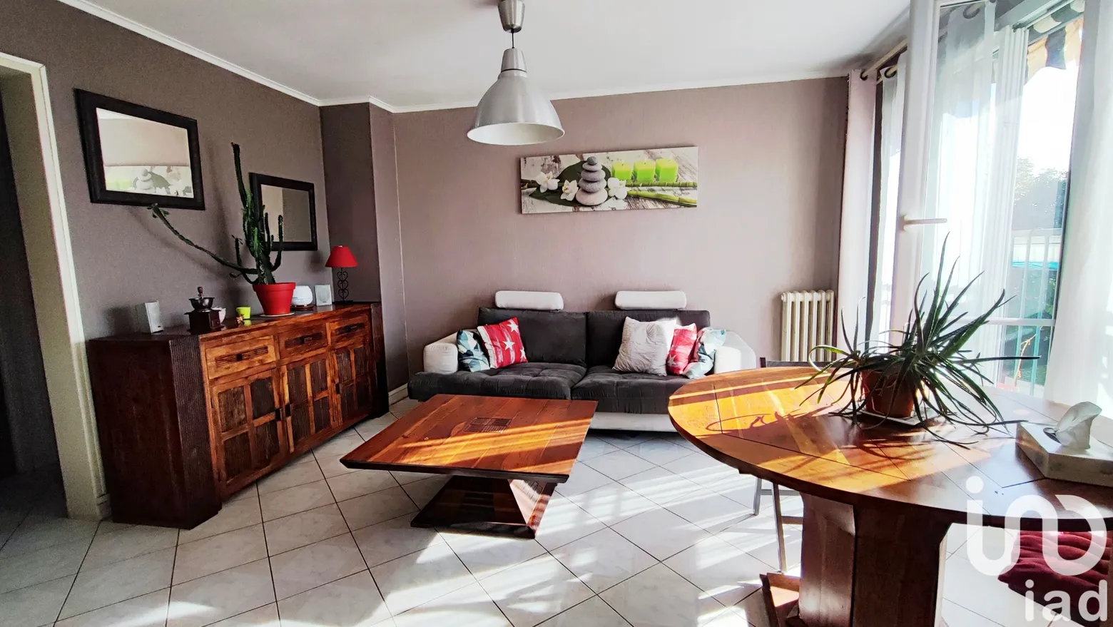Vente appartement à Sarcelles (95200) : appartement 3 pièces 53 m² — 2