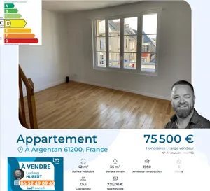 Appartement à Argentan (61200)