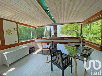 Péniche à Étiolles (91450)