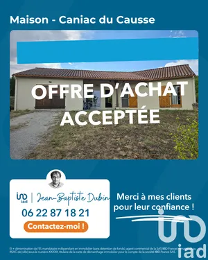 Maison à Caniac-du-Causse (46240)