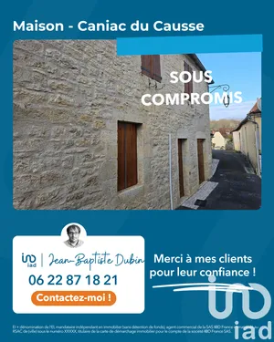 Village house in Caniac-du-Causse (46240)