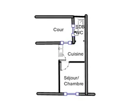 Appartement à Paris (75020)