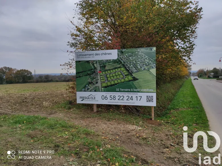 Terrain à saint remy du plain (35560) · 56 200 €