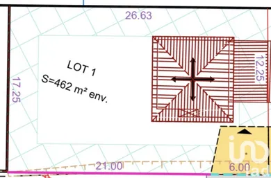 Terrain à bâtir à Saint-Maurice-l'Exil (38550)
