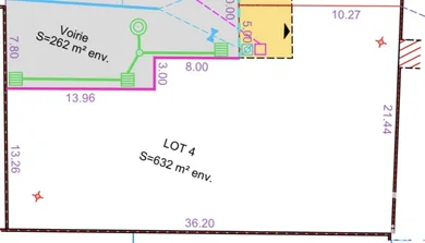 Building plot in Saint-Maurice-l'Exil (38550)