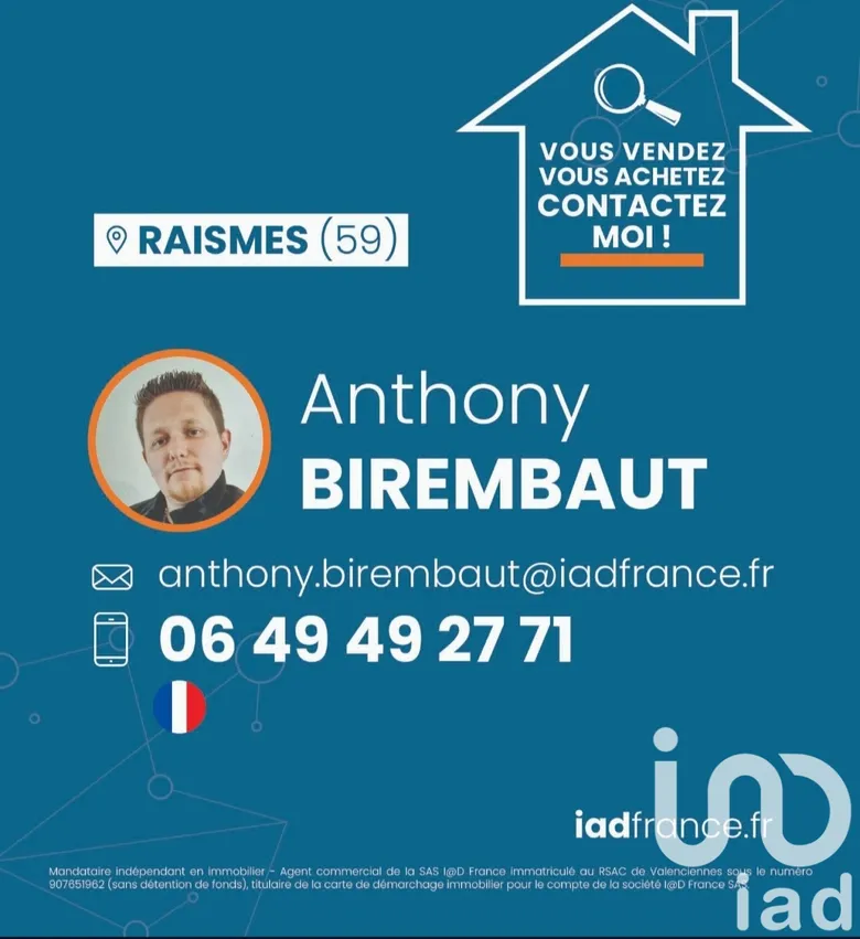 Maison 4 pièces 70 m² · à Famars · 70 m² · 125 000 €