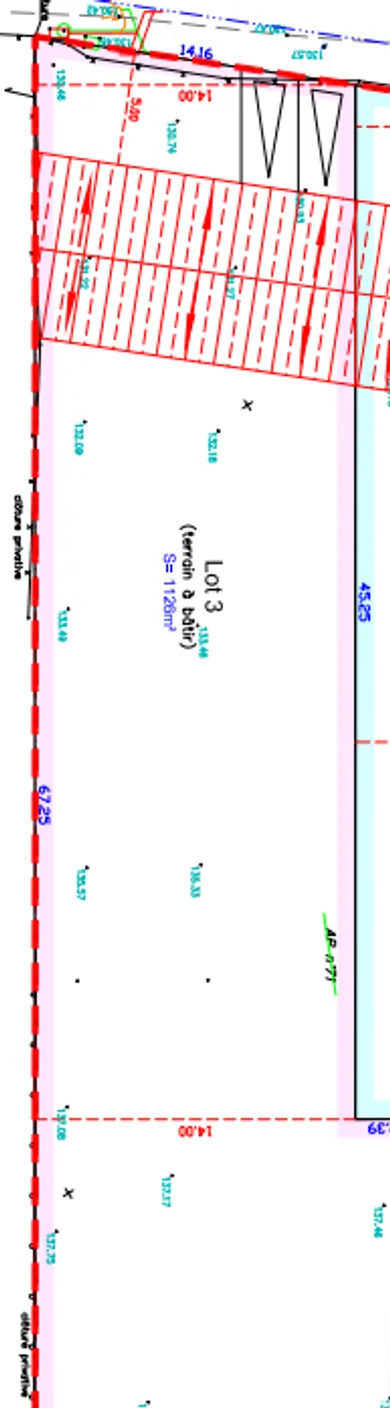 Building plot in Auneau (28700)